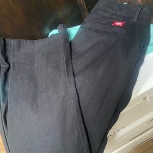 Classic Black Chinos Dickies for women